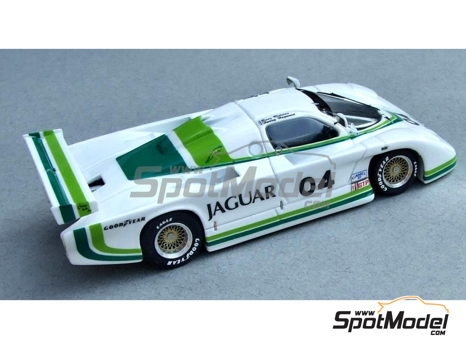 Jaguar XJR-15 Provence Moulage 1/43 – Kit Résine Monté – Couleur Jaune – Occasion
